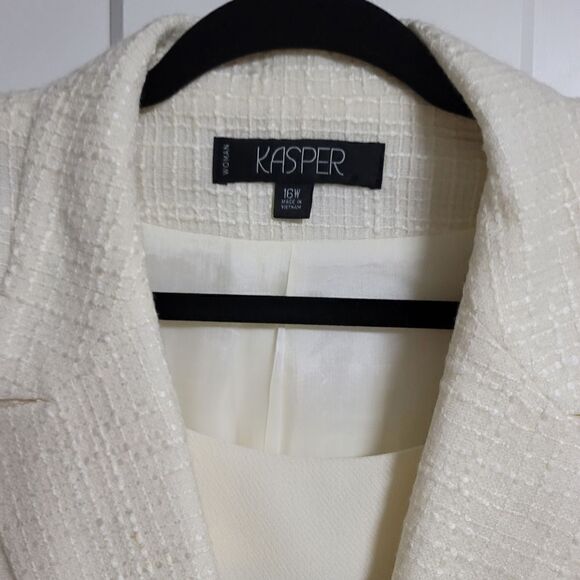 Kasper 3 pice skirt set, 16W - Picture 3 of 14